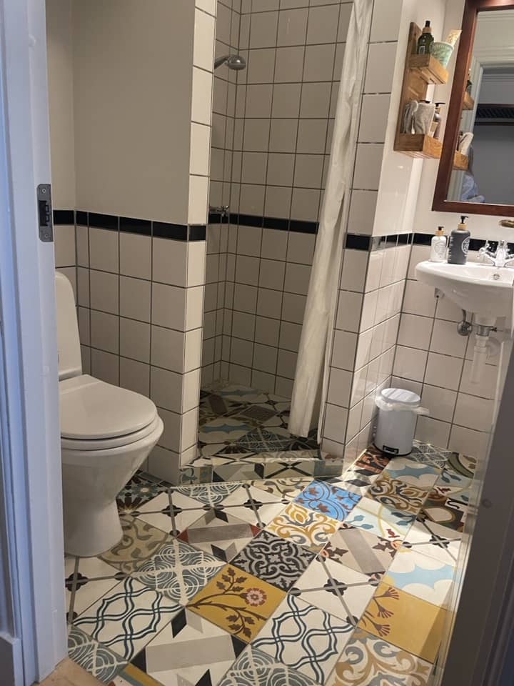 코펜하겐숙소-화장실